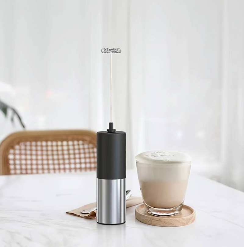 Electric Milk Frother with Stand